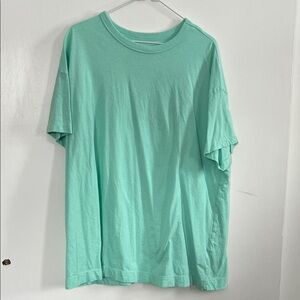 Old Navy Light Green Men's Short Sleeve Tee